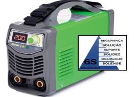 Máquina Solda inversora ARC 200A IGBT