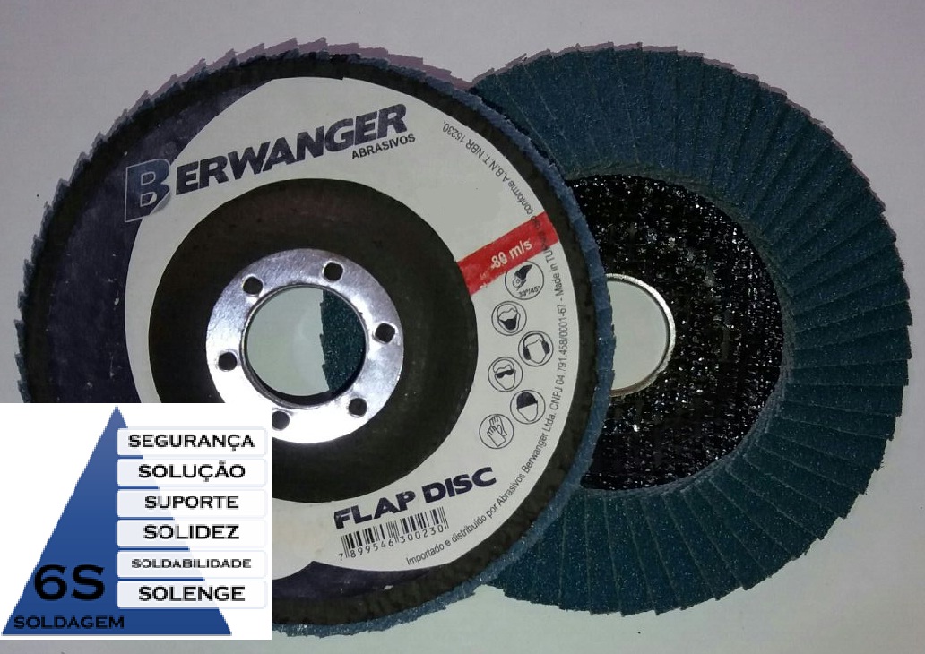 Flap disc 4 1/2" Grão 120