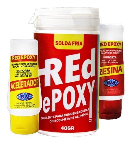 Red Epoxy para alumínio de radiadores